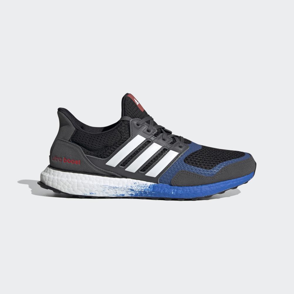 Adidasi Alergare Adidas Ultraboost DNA Barbati Romania - Negrii/Albi/Albastri FW4912